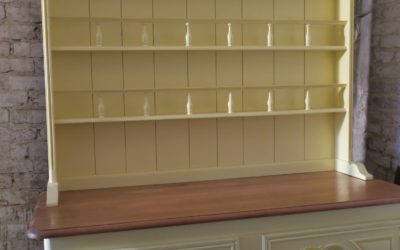 Buffet vaisselier cauchois style « Monet »