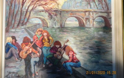 Fred Pailhes « Paris sur les quais »