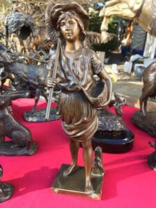 sujets en bronze